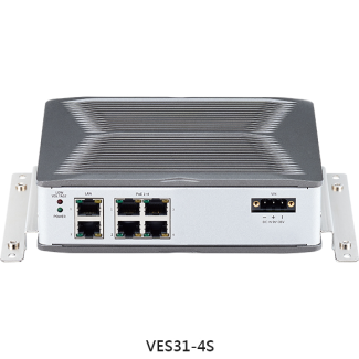 VES31 4/8 PoE+ Port + 2GbE Unmanaged GbE Vehicle Switch