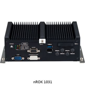 nROK1031/1031-C2 Atom Fanless Rail Computer