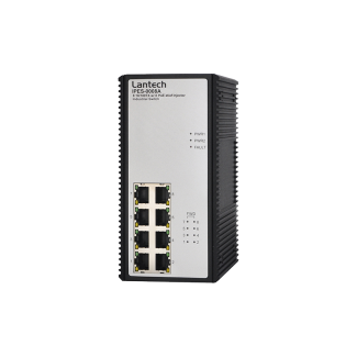 IPES-0008A-48V - 8 port unmanaged PoE switch